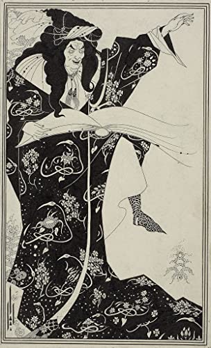 Tableau Virgile le Sorcier pour une décoration de chambre vintage et mystique au format 60x90