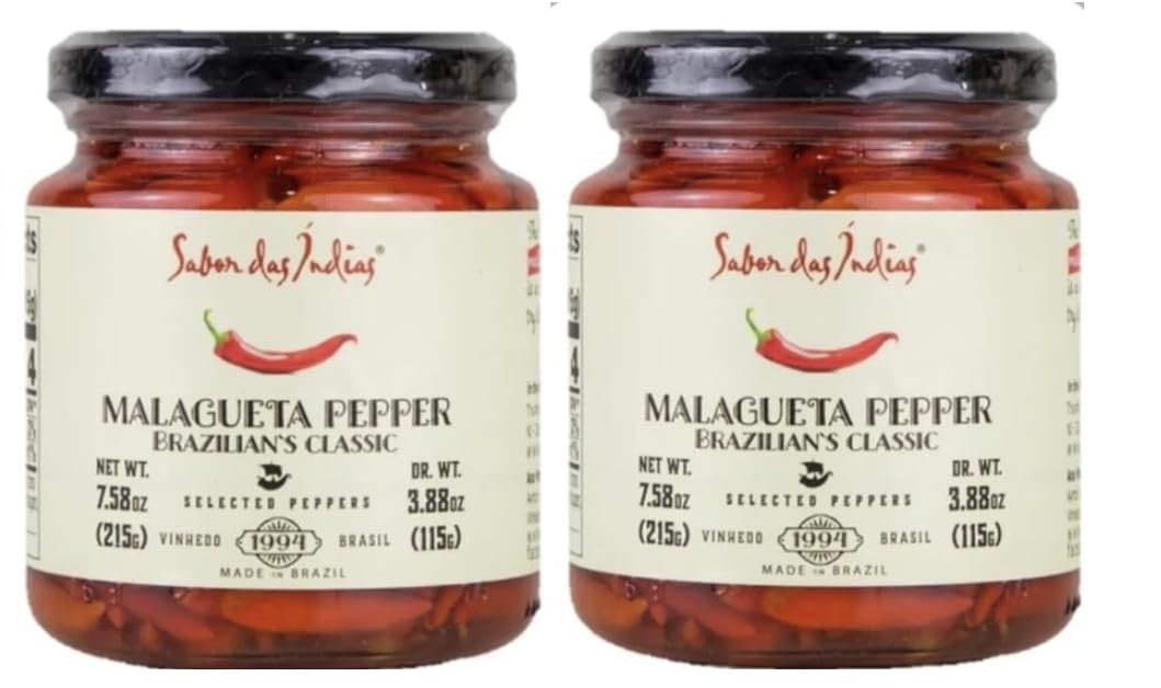 Amazon.com: Pimenta Malagueta Clássica Sabor das Índias 215