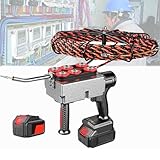 Herramienta de tracción de cables eléctricos totalmente automática con batería de litio para proyectos de construcción y energía hidroeléctrica