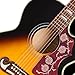 Epiphone J-200 Studio EC Jumbo Acoustic Electric, Vintage Sunburst with Bag