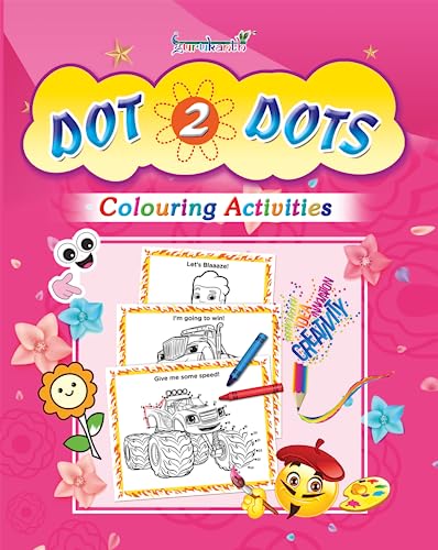 Image of Preschool Activity Book: Dot To Dot - Tracing and Coloring Activity Book For Kids