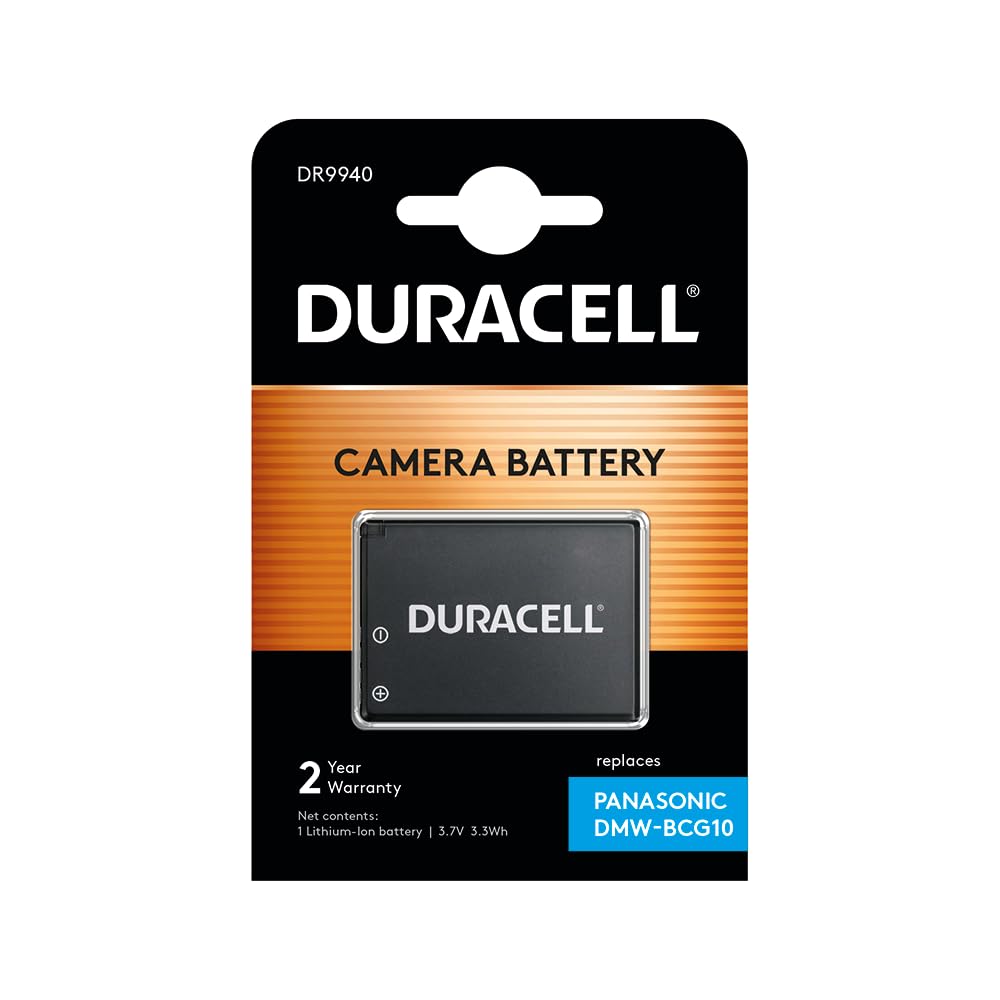 Duracell Compatible Digital Camera Battery - Replaces Panasonic Dmw-Bcg10