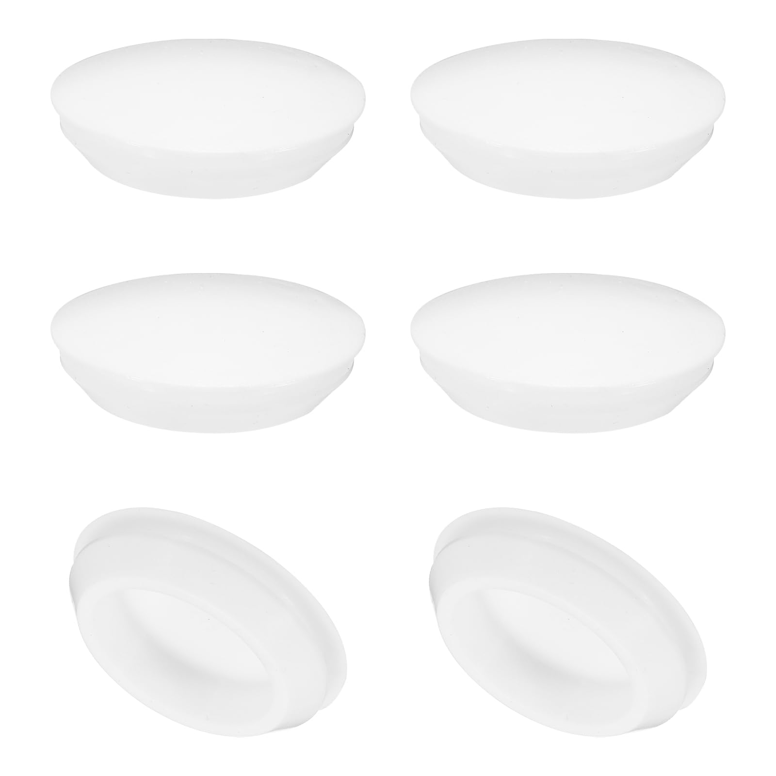 Tappi In Silicone Rotondi - 50 Mm Diametro - 6 Pezzi - Per Sigillare Fori E Proteggere Cavi - Nero - Foto 5