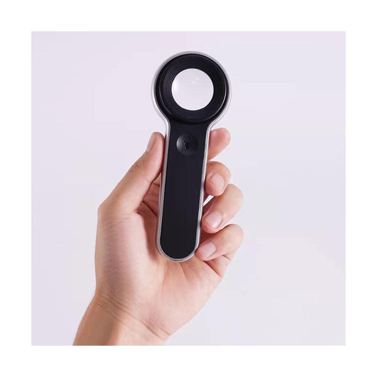 Loupe 60x pour voir les détails invisibles avec lumière LED et lentille K9