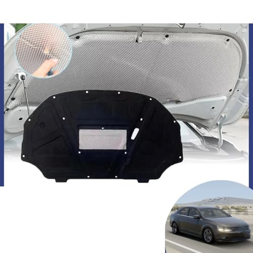 Isolation capot voiture pour Jetta 2012 couverture thermique premium - 2