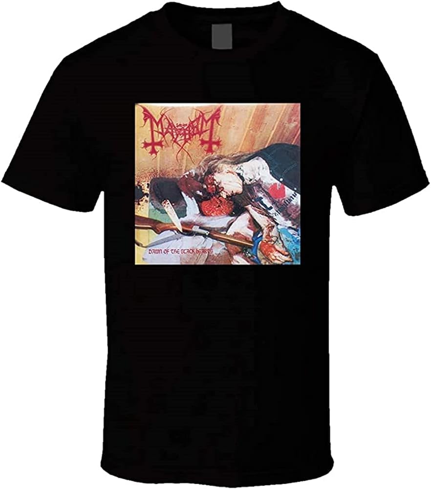 NPL Mayhem Dawn of The Black Hearts T-Shirt Black, Colour09 : Amazon.de:  Fashion