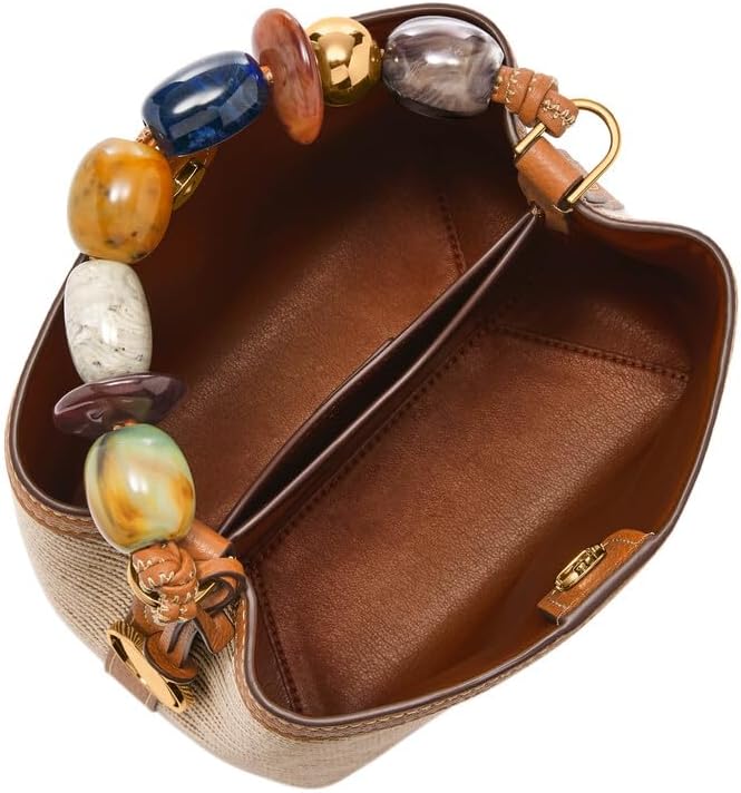 Fossil Womens Jessie Small Bucket Crossbody Bag
