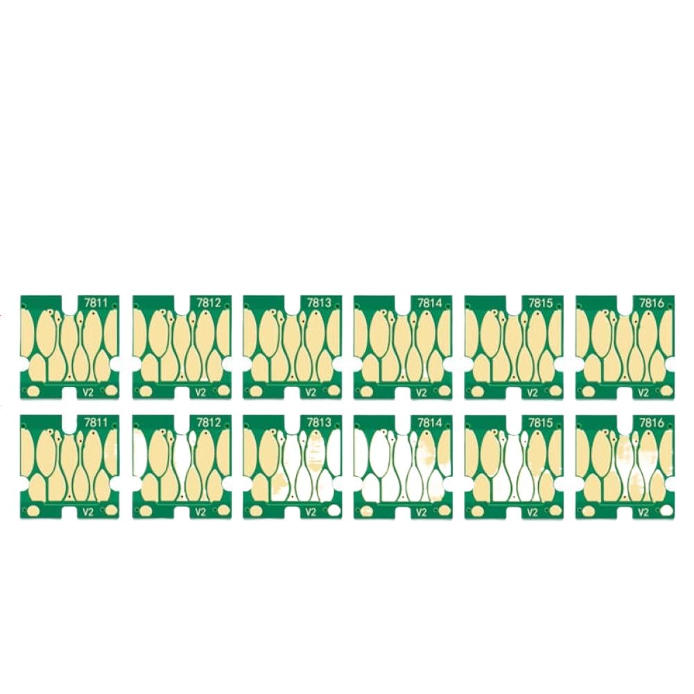 Puce de cartouche T7811 T7816 compatible Frontier S DX100 pack de 2 sets complets - 2