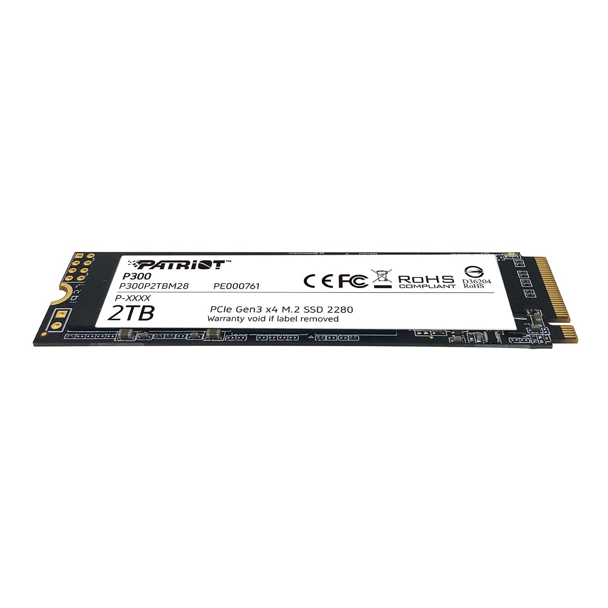 パトリオットP300 2TB M.2 NVMe SSD 高速・省エネ