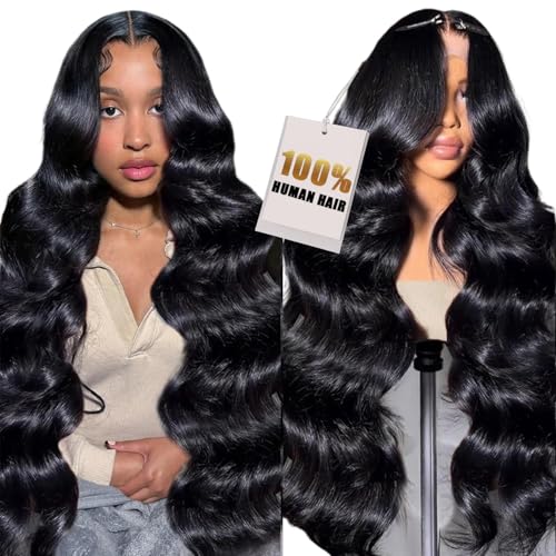 DACHIC 250% Density 13x6 Body Wave Wig 100% Real Human Hair [2-year life 260g] 30 Inch HD Lace Front Wigs Human Hair Pre Plucked for Women with Baby Hair Free Part