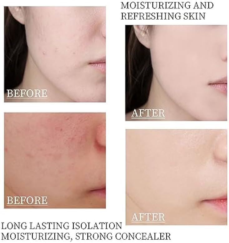 Miniatura 4 de Crema CC de ajuste de tono de piel SPF 50, cosméticos CC crema, protector solar CC, premaquillaje imprimación hidratante corrector de piel