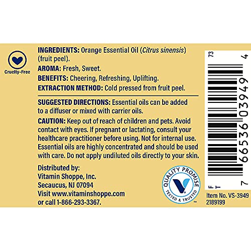 Aceite esencial 100 % puro de naranja 1 fl. oz. miniatura 3