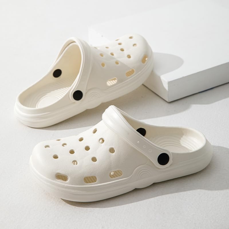 Image of Alexvyan (40-41 UK (6 Number-IND) Women with Extra Comfort Cushion & Washable Clogs Sandal Slippers Flip Flops House Hold Garden Daily Use for Women Girls