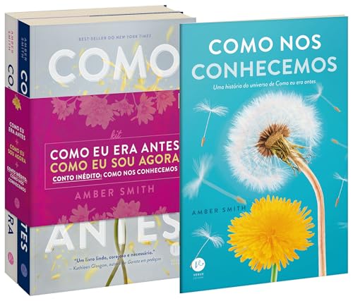 Kit Como eu era antes + Como eu sou agora