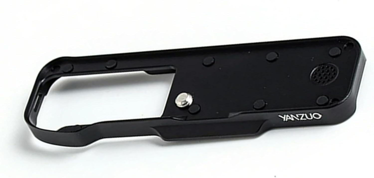 Camera Handgrip Baseplate Quick Release Plate Base for Fuji X100VI Camera (Black)
