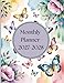 Monthly Planner 2027-2028: Jan 2027 - Dec 2028, 24 Months, with Tabs, Holidays, Note Pages