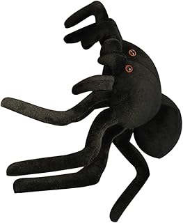 Toyvian Brinquedo De Pelúcia Aranha Jumbo Bicho De Pelúcia Porco De Pelúcia Adereços De Halloween Bicho De Pelúcia Bichinho De Pelúcia Bicho De Pelúcia Bicho De Pelúcia Aranha Preta De