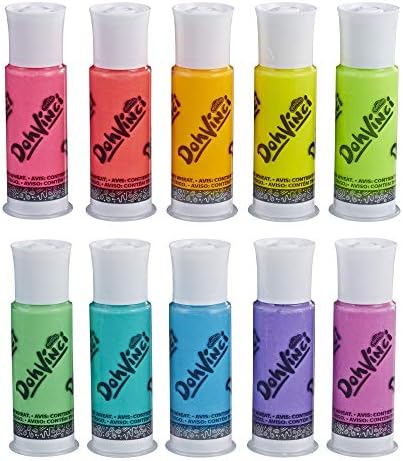PLAY-DOH DohVinci Neon 10-Pack of Colors by Play-Doh Brand - Art Supplies for Kids and Tweens