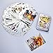 AMCYYZ 54 Cartas coleccionables Booster glurak vmax, diferentes cartas doradas con juego de tablero de plata para niños, versión en inglés (plateado, 54 hojas)