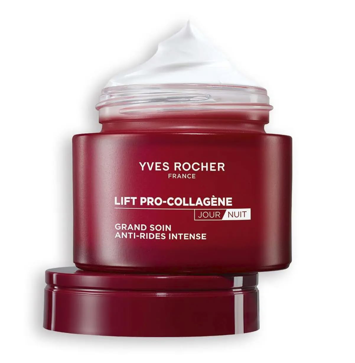 Yves Rocher Lift Pro-Collagene Anti-wrinkle Night Cream Face Neck Décolleté 75 ml./2.5 fl.oz. Sey of 2