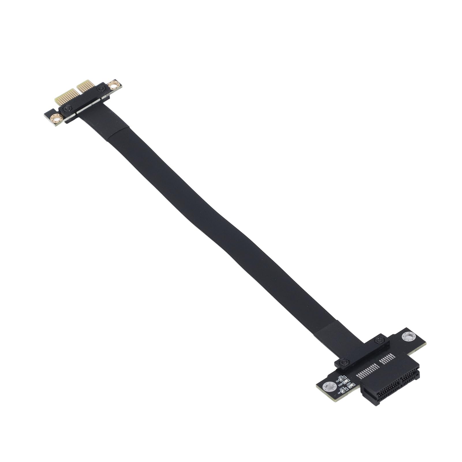 Bewinner PCIE 3.0 Extension Cable, 180 Degree PCIE 1x to X1 Riser Extender, Flexible 8Gbps PCI Express Riser Cable For Graphics Cards, Sound Cards, Wireless Cards