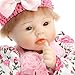 SanyDoll Reborn Baby Doll Soft Silicone 22inch 55cm Magnetic Lovely LIF...