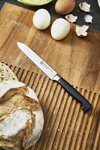 Image of Zwilling Four Stars Utility knife, Silver /Black