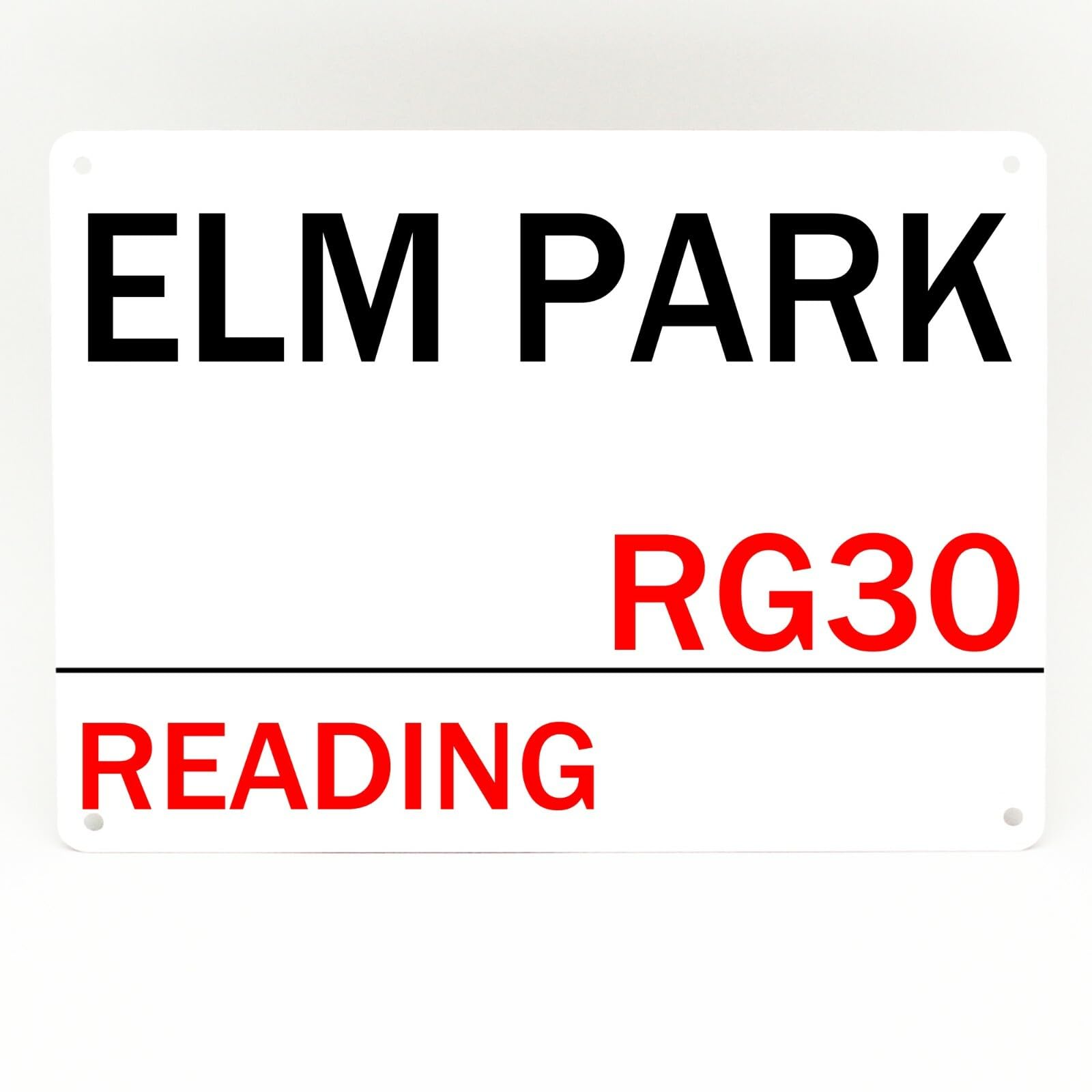 Yelacecca Tin Sign A37723 New Metal Street Sign Reading Fc Metal Sign Football Elm Park The Royals Ground Stadium Memorabilia 8X12 Inches