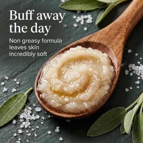 Bath and Body Works Aromatherapy Salt Scrub 17 Ounce (Juniper + Sage) - image 5