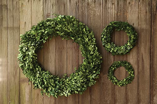 Creative Co-Op Preserved Genuine Boxwood Wreath #TOP1