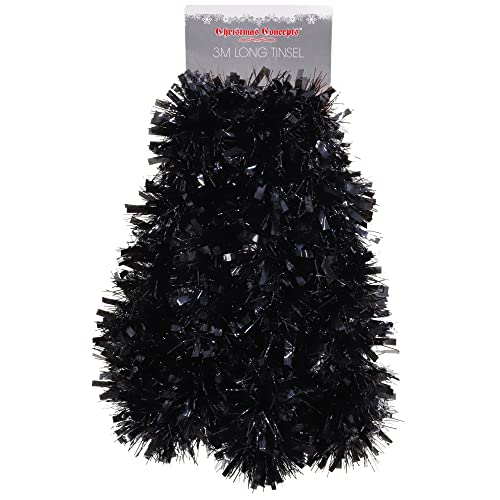 Christmas Concepts® 3m / 9.8ft Klobig/Feines Weihnachtslametta -...