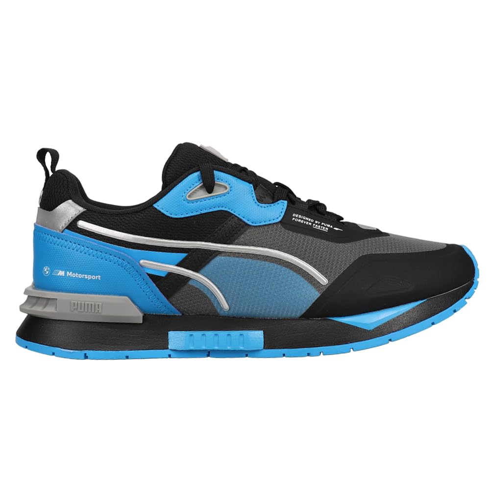 Mens BMW M Motorsport X Mirage Tech Lace Up Sneakers Shoes Casual - Black, Blue