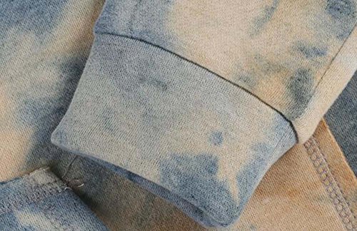 Littlebee Women Gradient Color Hoodie Kangaroo Pocket Long Sleeve Pullover Sweater4