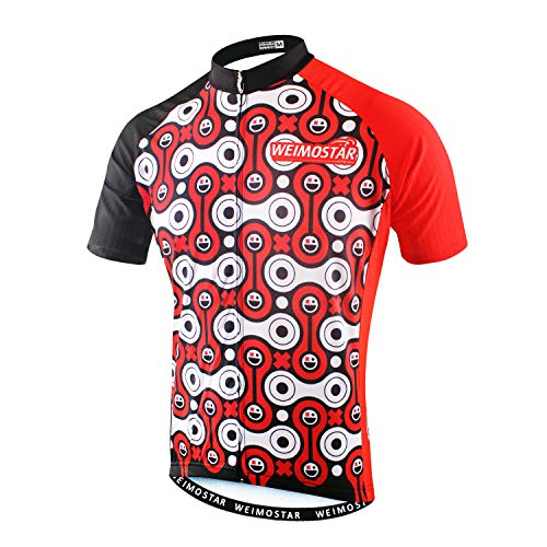 PSPORT Cycling Jersey Men's Short Sleeve Bike Shirt