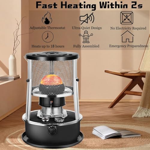 2-in-1 Kerosene Heater & Stove