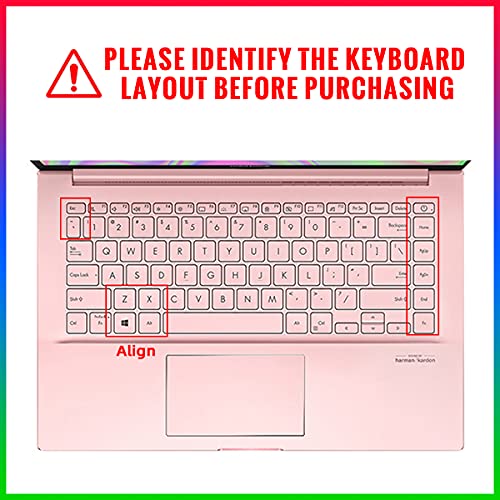Protector de Teclado de Silicona para ASUS VivoBook S14 S433 miniatura 2