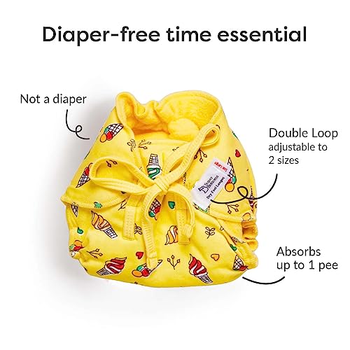 Image of SuperBottoms DryFeel Baby Langot 0-6 months l Organic Cotton Modern Baby Nappy l Mess-free Langot with Gentle Elastics l Super DryFeel Top Layer l Diaper-free Time Essential | 3 Pack