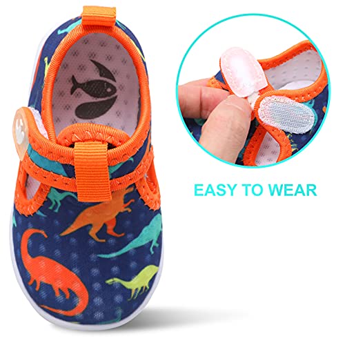 Image of FEETCITY Baby Boys Girls Water Sport Shoes Barefoot Kids Aqua Socks Quick-Dry Beach Swim Pool Shoes