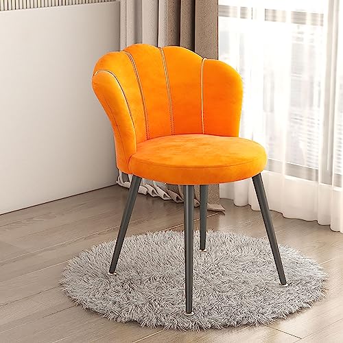 Taburete con respaldo para mesa de tocador y sala de maquillaje 2