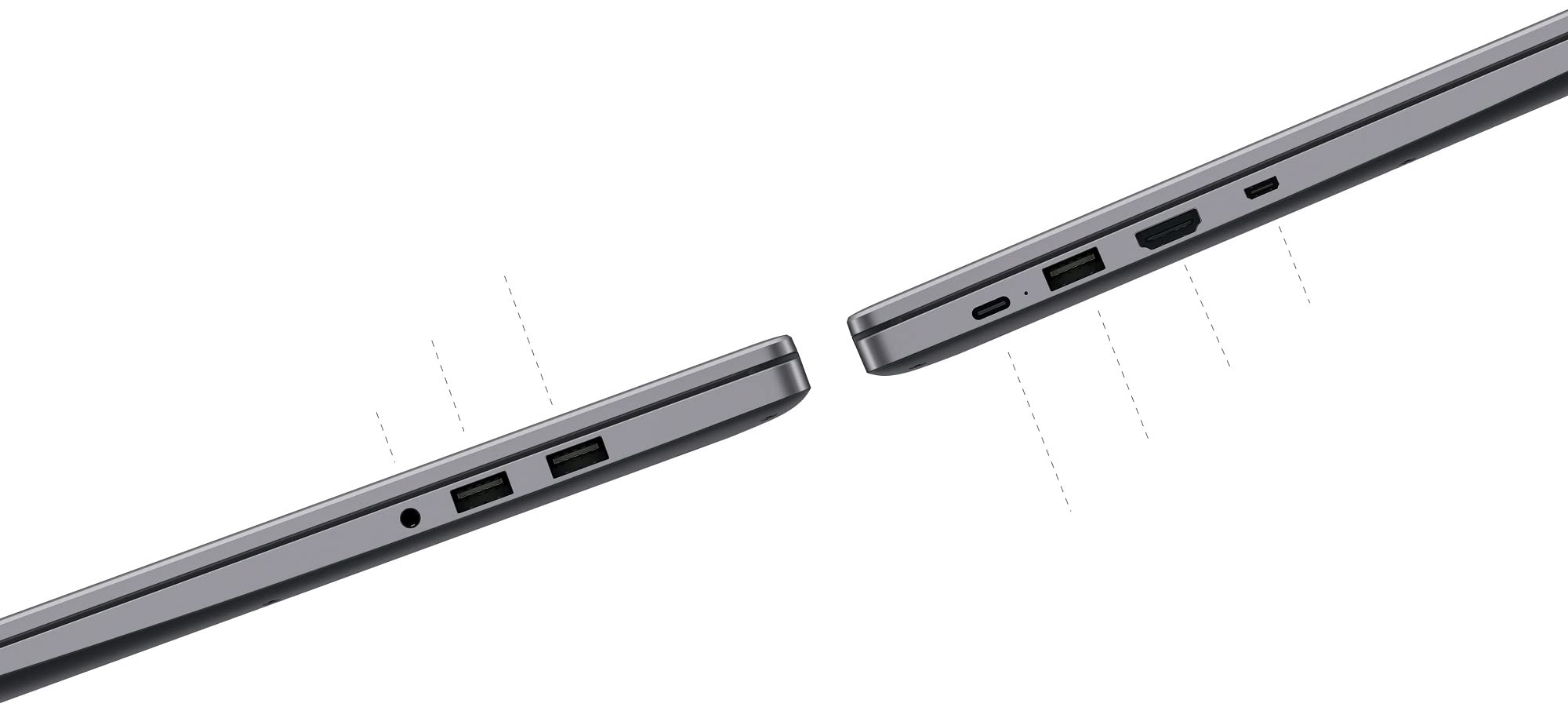 HUAWEI MateBook B3-520 Business, 15.6 Pollici Full View 1080P FHD Ultrabook Notebook PC Portatile, Intel® Core™ i5-1135G7, RAM 8GB, SSD da 512GB, TPM, Windows 10 Pro, Layout Italiano, Space Gray