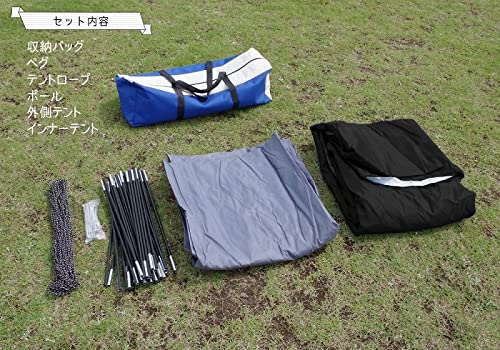 Amazon | 【WNJAPAN】アウトドア 6人用 ドーム型テント
