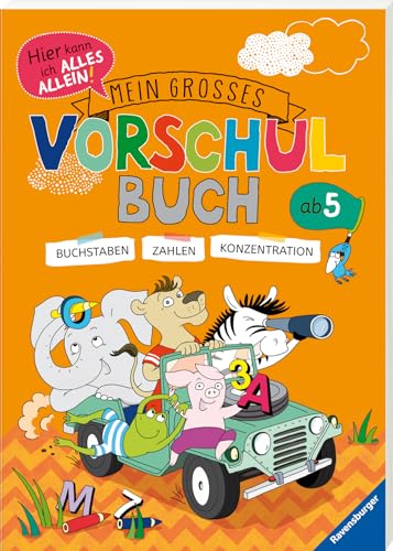 Preisvergleich Produktbild Mein großes Vorschulbuch: Buchstaben - Zahlen - Konzentration