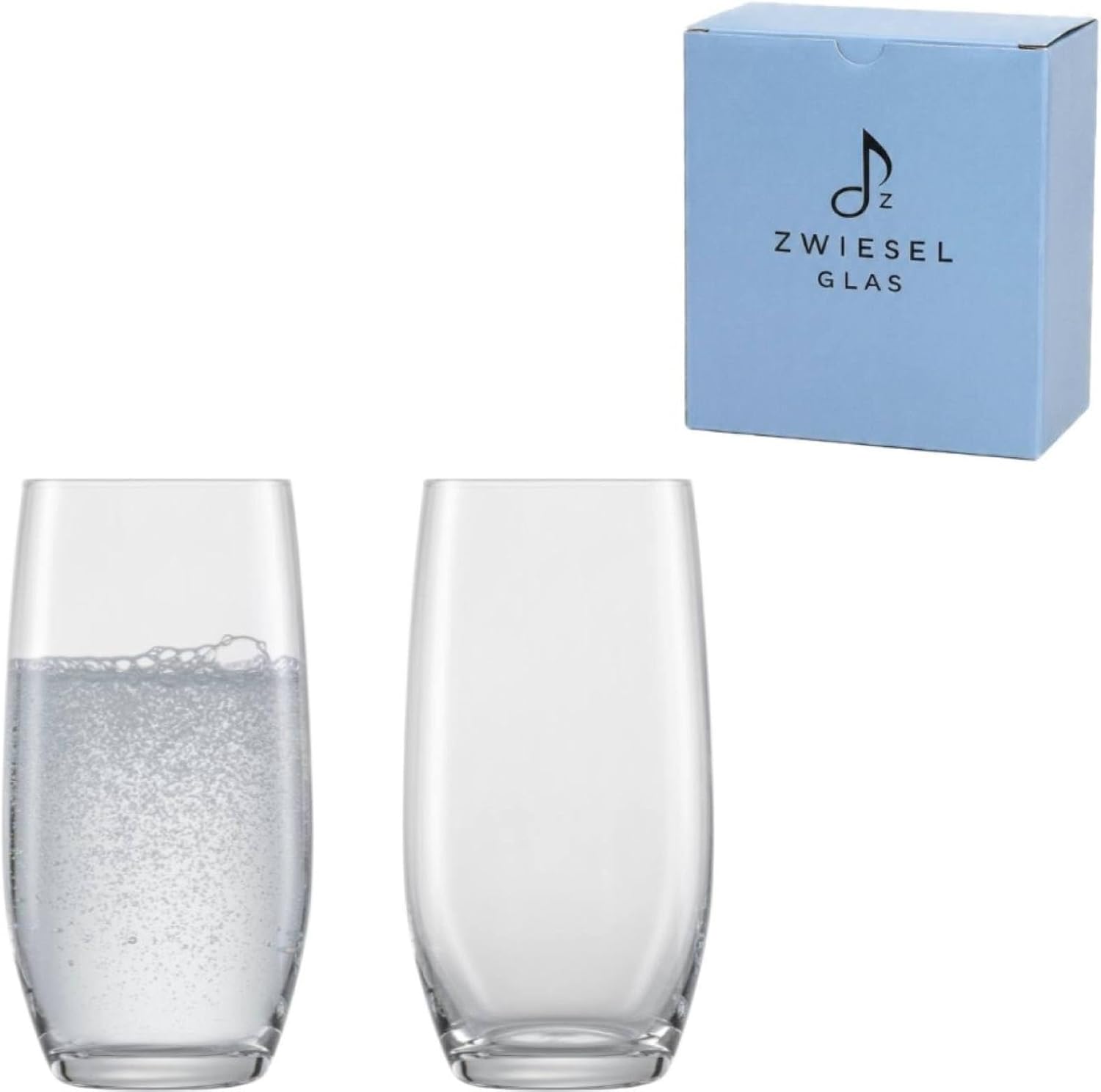 ZWIESEL GLAS M121875 Tumbler, Break-Resistant, For You Beer Tumbler, Set of 2, Machine Made