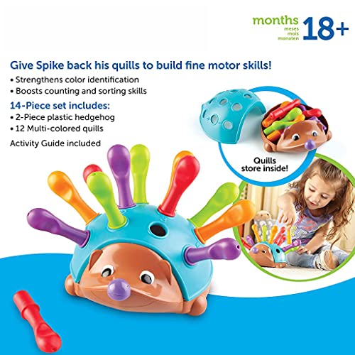 Image of PATPAT� Creative Toy Pull Out Toy Hedgehog Toys for Kids Spike The Fine Motor Hedgehog, Fine Motor and Sensory Toy, Toys for Babies, Educational Toys for Kids, for Baby Ages 18 Months+