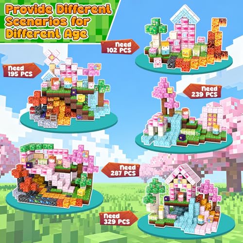 ACELIFE Magnetische Bausteine 200 Stück, Magnetspielzeug Kreatives STEM Magnetic Building Blocks Spielzeug Geschenke für Kinder Jungen und… – Ansicht 4