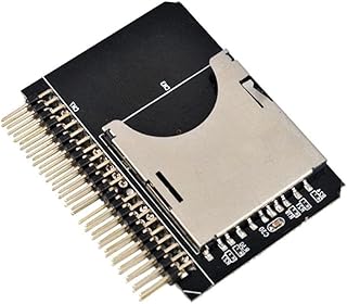 Rulbelok SDHC/SDXC Card to 2.5" 44Pin Male IDE Adapter Card Memory Card to IDE Hard Disk Drive Converter Adapter 44 Pin Adapter