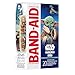 BAND-AID Brand Adhesive Bandages for Minor Cuts & Scrapes, Wound Care Featuring Star Wars: The Mandalorian and GROGU™ Characters for Kids and Toddlers, Assorted Sizes 20 ct