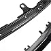Brand] EAX Compatible with Lexus IS250 IS350 2006 2007 2008 Base Sedan 4-Door Replacement for Front Grille Glossy Black Surround Moulding Trim 06 07 08