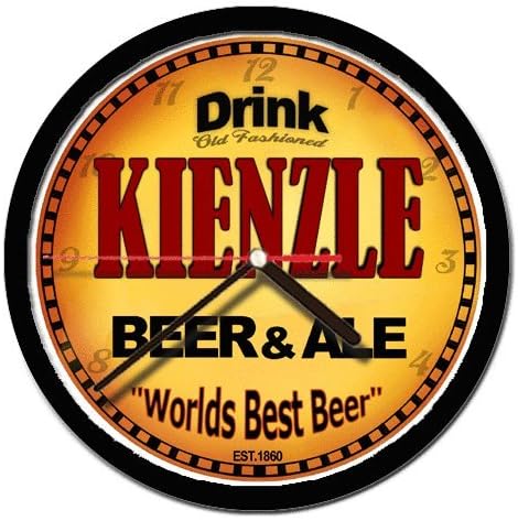 KIENZLE beer and ale cerveza wall clock