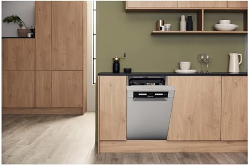 Bauknecht BSUO 3O33 PF X Unterbau Geschirrspüler 45 cm/ 10 Maßgedecke/PowerClean/ActiveDry/Besteckschublade/Hygieneprogramm